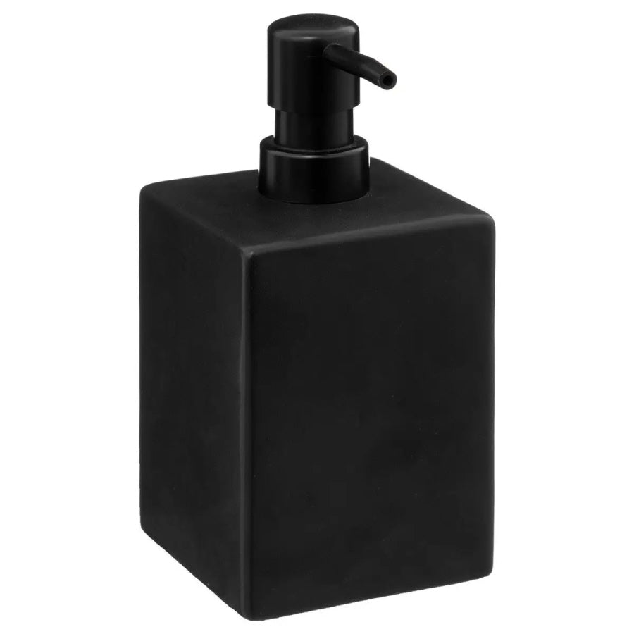 Soap Dispenser Set Wood - Black