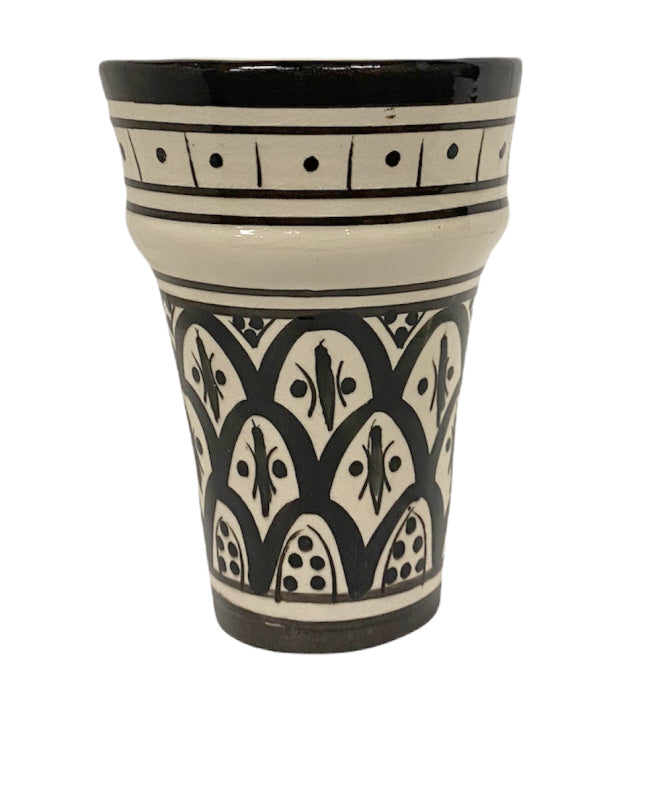Beldi earthenware mug 12 cm high