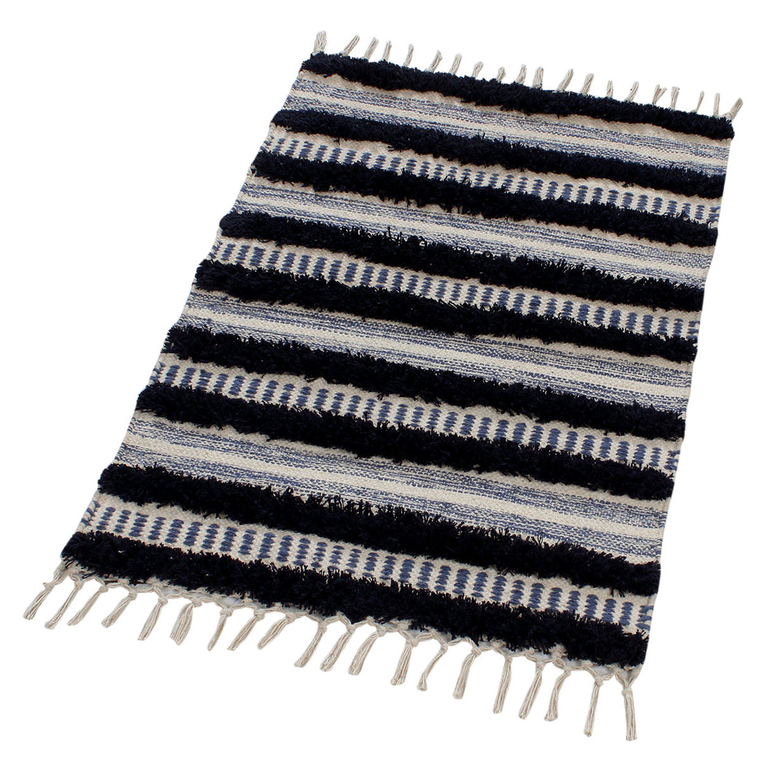 Black Rug | Entrance Mat - Rectangular (55 x 85 cm)