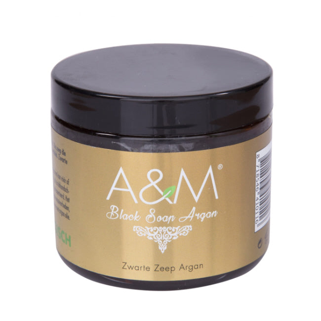 Schwarze Seife mit Argan